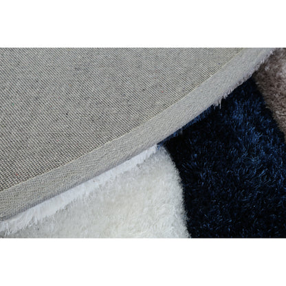 Mateos Shag Abstract Designed Area Rug