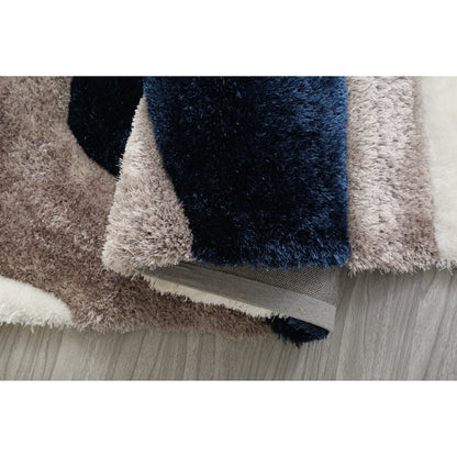 Mateos Shag Abstract Designed Area Rug