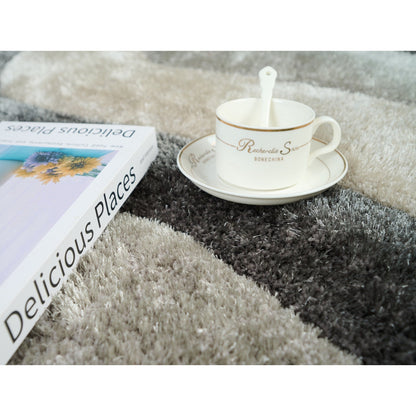 Mateos Shag Abstract Designed Area Rug