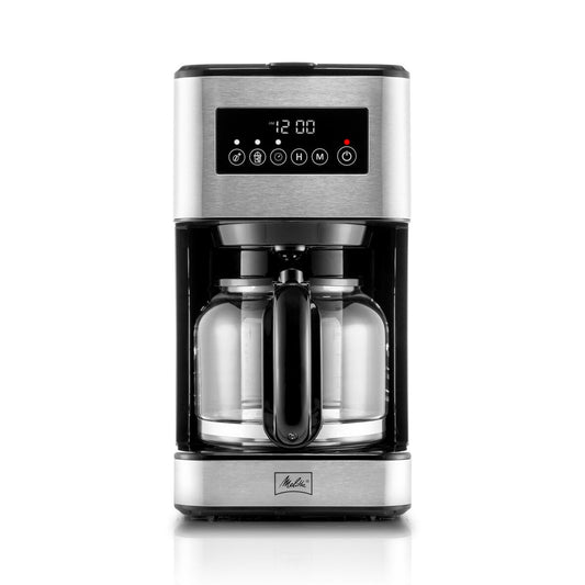 Melitta Aroma Tocco Plus 12-cup Hot and Iced Drip Coffee Maker with Glass Carafe and Touch Control Display