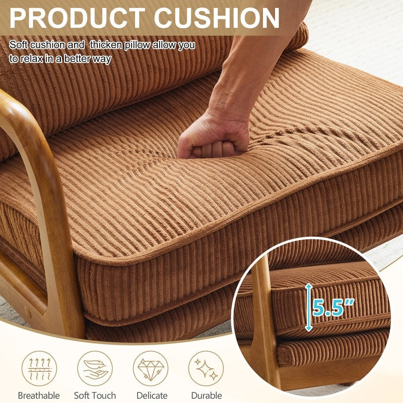 Mid Century Modern Upholstered Accent Chair