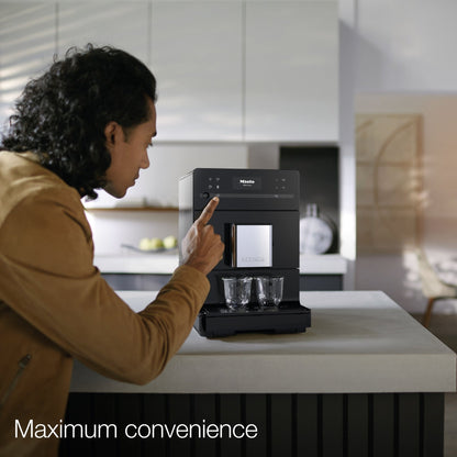 Miele CM 5310 Silence Countertop Coffee System- Obsidian Black