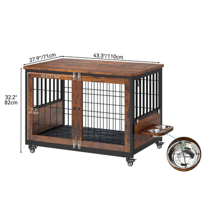 Moasis Furniture-style Dog Crate End Table