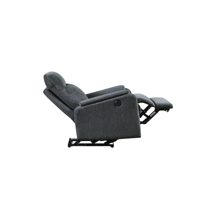 Modern Power Recliner Chair with USB, Full Head & Lumbar Support