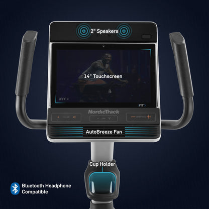 NordicTrack Commerical VU 29 Upright Bike