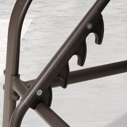 Outdoor Adjustable Patio Chaise Lounge Chair with Cushion Beach Poolside