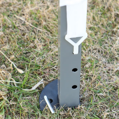 Outsunny Heavy Duty Pop Up Canopy with Sturdy Frame, UV Fighting Roof, Carry Bag for Patio, Backyard, Beach, Garden