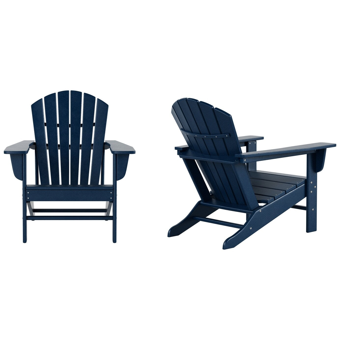 Polytrends Altura Outdoor Eco-Friendly All Weather Poly Patio Adirondack Chair (Set of 2)