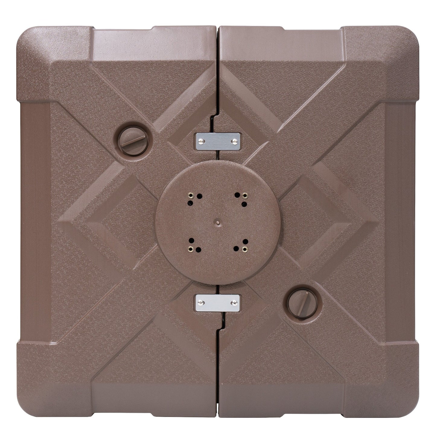 Pellebant 220 lbs Patio Cantilever Umbrella Base with Wheels - N/A