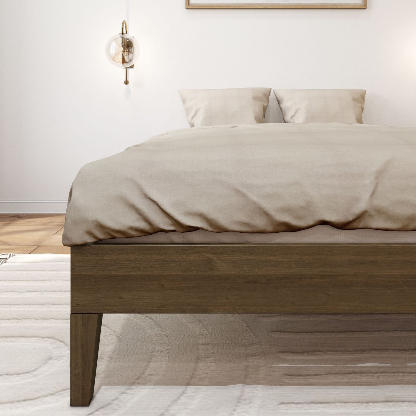 Plank and Beam Full-Size Platform Bed