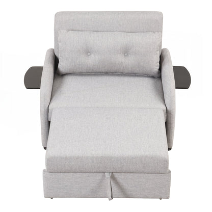 Pull Out Sofa Sleeper 3 in 1 with 2 Wing Table