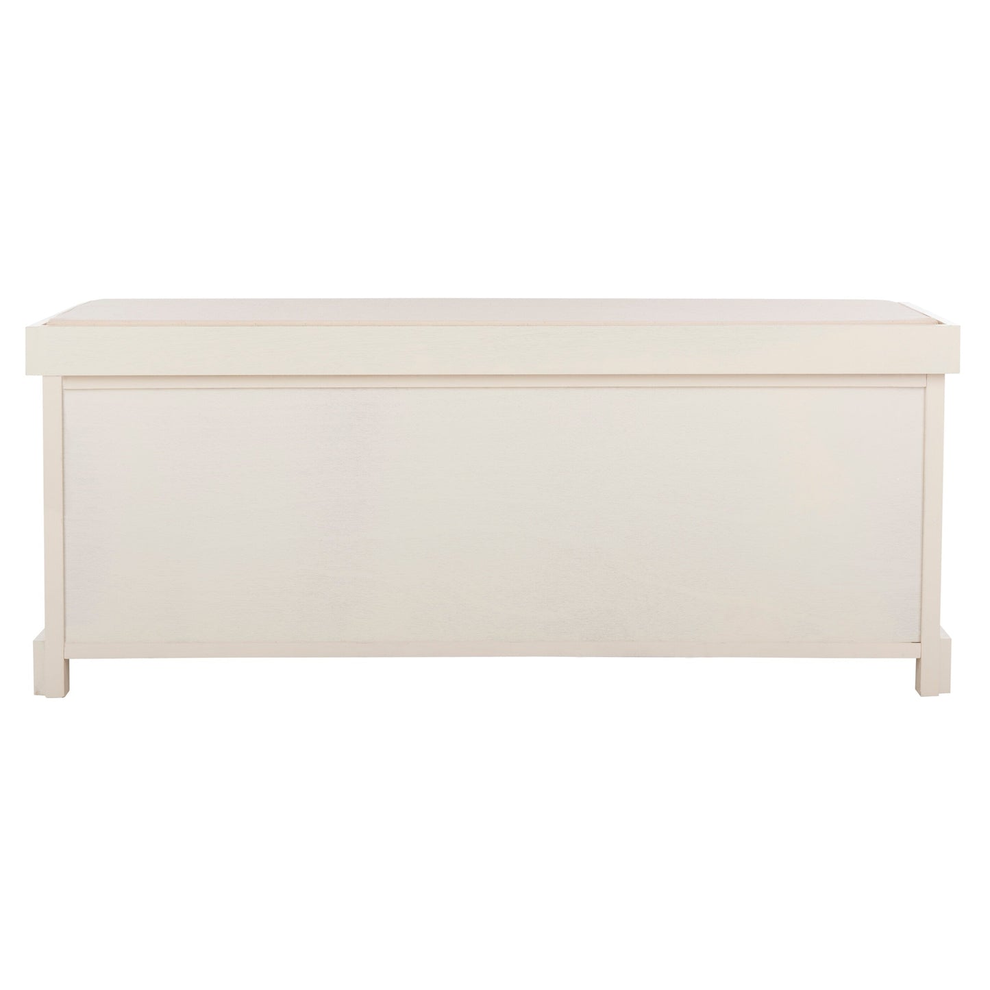 SAFAVIEH Eola Grey/ White Storage Bench - 47 x 16.1 x 19.9 - 47Wx16Dx20H