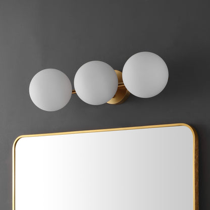 SAFAVIEH Lighting Lambrini 21 Traditional Wall Sconce (3-Bulb) - 6 W x 8 D x 21 H - 21Wx8Dx6H