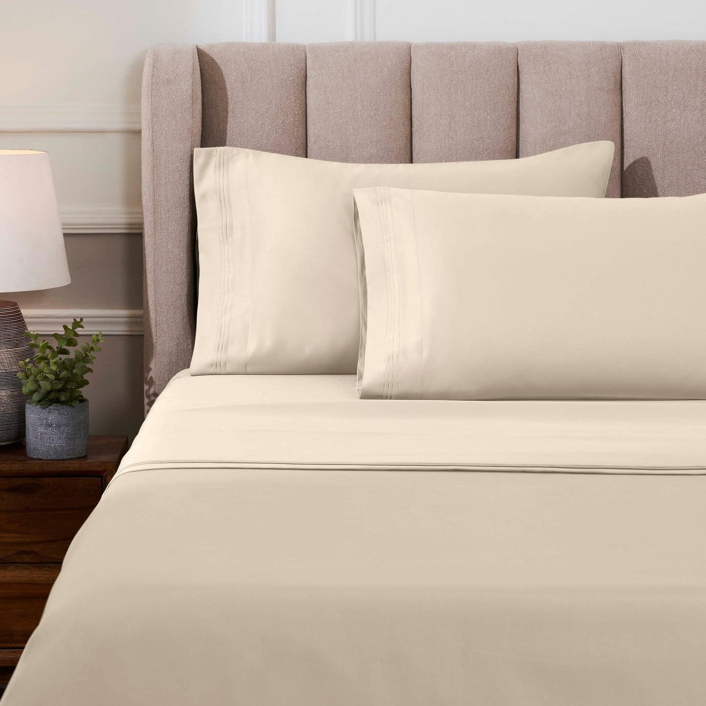 Superior Egyptian Cotton 1000 Thread Count Deep Pocket Solid Sheet Set