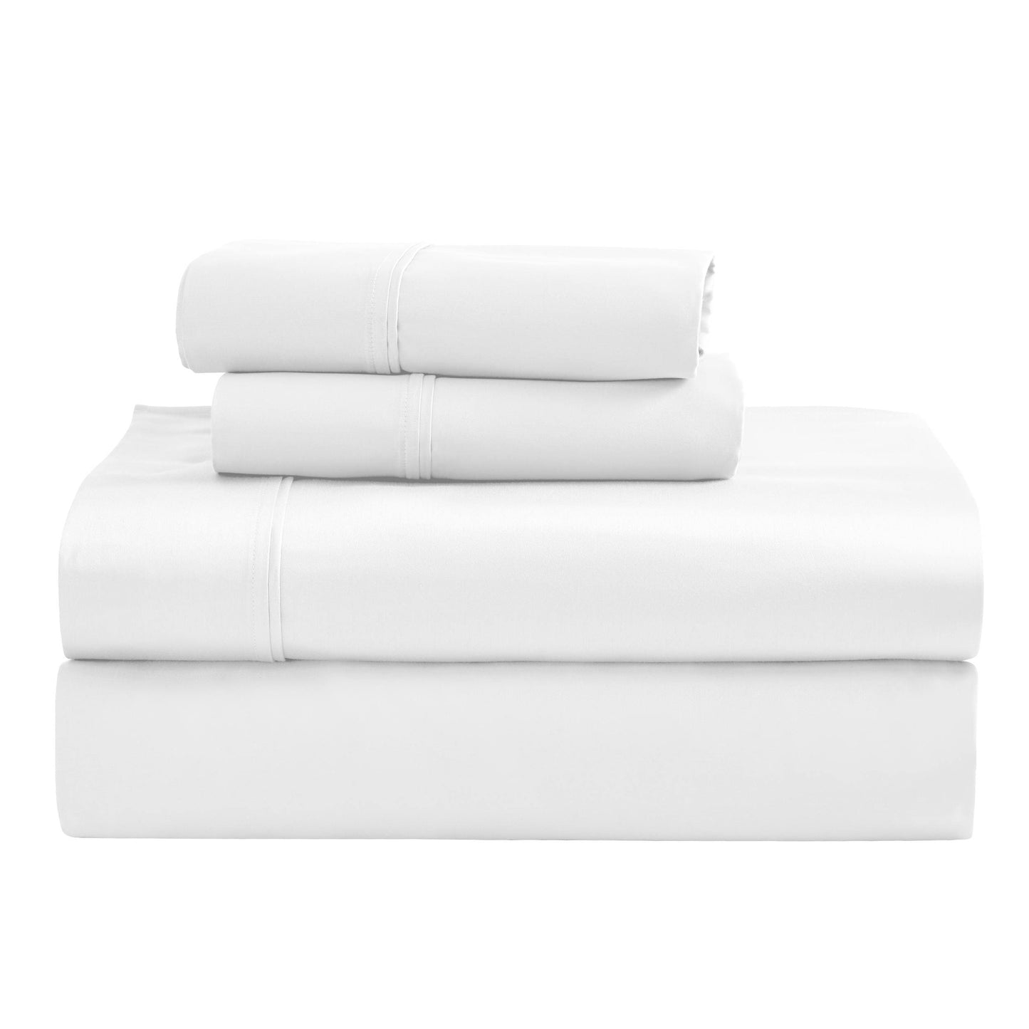 Superior Egyptian Cotton 1200 Thread Count Eco-Friendly Solid Sheet Set