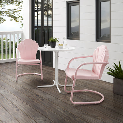 Crosley Tulip 3Pc Outdoor Bistro Set - 98 W x 29 D x 32.88 H