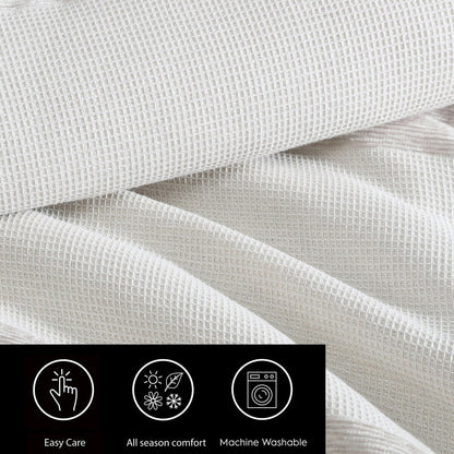 Vera Wang Chenille Waffle Stripe Beige Comforter Set