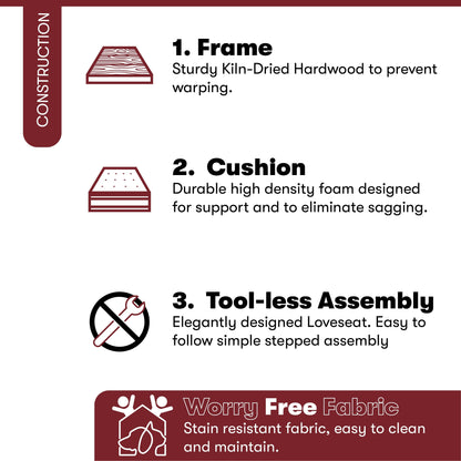 iLounge Harvard Microfiber Sofa